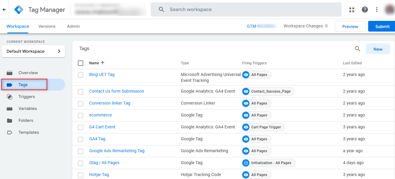 check tag implementation google tag manager