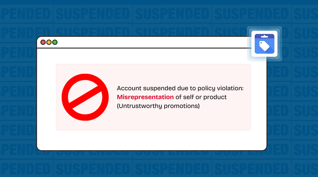 How to Fix Google Merchant Center Misrepresentation Suspension Error