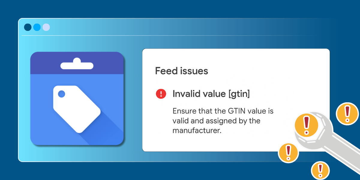 Fix Invalid Value [GTIN] Error