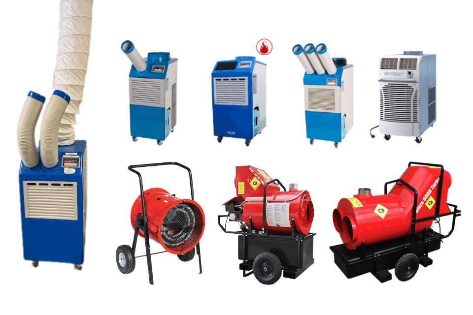 Heater and Coolers Rentals