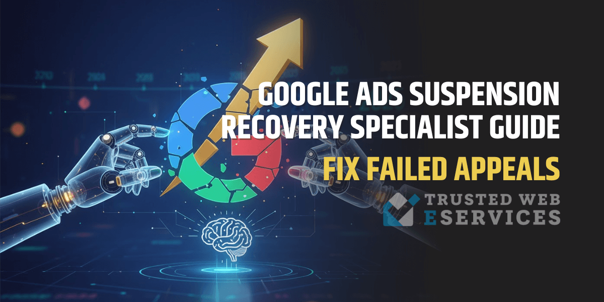 Google Ads Suspension Recovery Specialist Guide